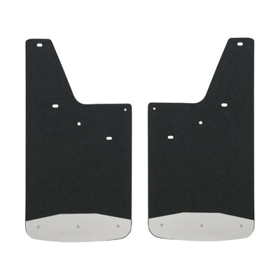 LUVERNE Front or Rear 12" x 23" Rubber Mud Guards, Select Silverado, Sierra (2 Flaps) 250743