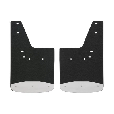 LUVERNE Rear 12" x 20" Rubber Mud Guards, Select Dodge, Ram 1500, 2500 (2 Flaps) 250931