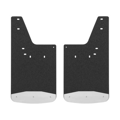 LUVERNE Rear 12" x 23" Rubber Mud Guards, Select Dodge, Ram 1500, 2500, 3500 (2 Flaps) 250933