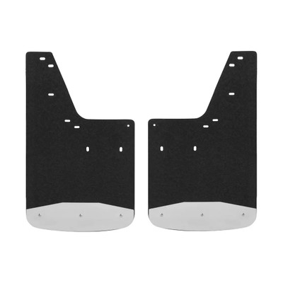 LUVERNE Front or Rear 12" x 20" Textured Rubber Mud Guards, Select Dodge Ram (2 Flaps) 250230