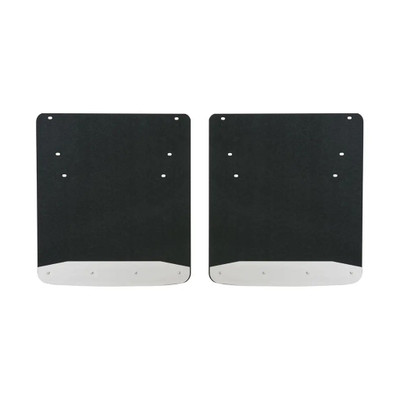 LUVERNE Rear Dually 20" x 23" Textured Rubber Mud Guards, Select Ram 3500 (2 Flaps) 251034