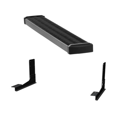 LUVERNE Grip Step 7" x 54" Black Aluminum Rear Step, Select Sprinter 2500, 3500 415254-570749