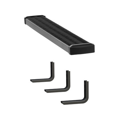 LUVERNE Grip Step 7" x 54" Black Aluminum Passenger-Side Running Board, Select Sprinter 415254-400743