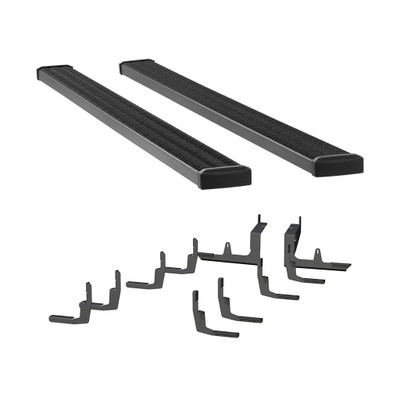 LUVERNE Grip Step 7" x 114" Aluminum W2W Running Boards, Select Silverado, Sierra 1500 415114-401448
