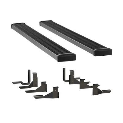 LUVERNE Grip Step 7" x 88" Aluminum W2W Running Boards, Select Silverado, Sierra 415088-401117