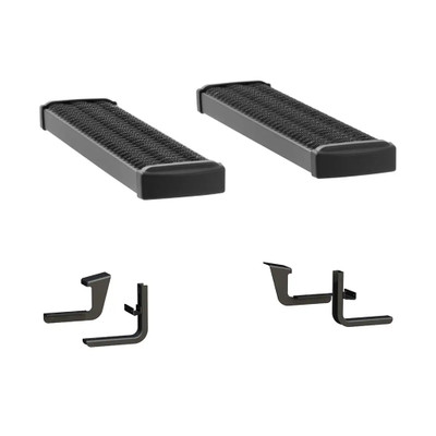 LUVERNE Grip Step 7" x 36" Black Aluminum Running Boards, Select Ram ProMaster 415036-401471