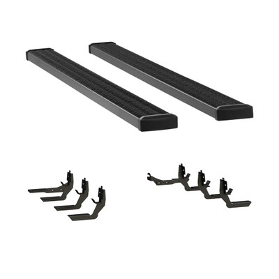 LUVERNE Grip Step 7" x 98" Aluminum Wheel-to-Wheel Running Boards, Select Ram 2500 415098-401438