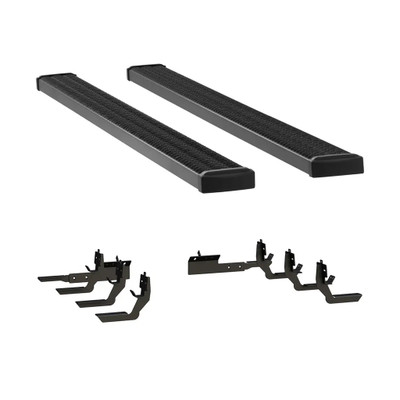 LUVERNE Grip Step 7" x 98" Aluminum W2W Running Boards, Select Dodge, Ram 1500 415098-400938