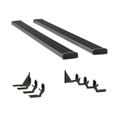 LUVERNE Grip Step 7" x 125" Aluminum Wheel-to-Wheel Running Boards, Select Ram 3500 415125-401338