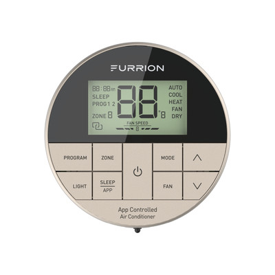 Furrion Enhanced Multi-Zone Wall Thermostat with App Control for Chill Air Conditioner Systems #FACW12APZA