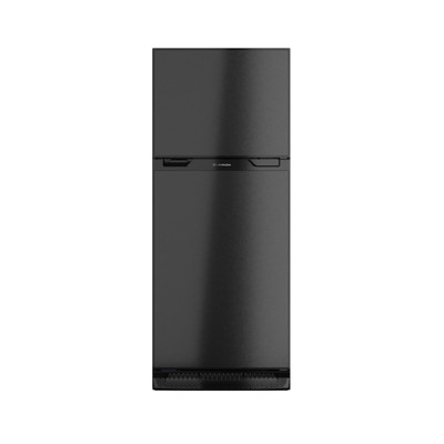Furrion Arctic 12V RV Refrigerator - 8 cu. ft, Left Hinge, Black, No Panels #FCR08DCGTA-BR