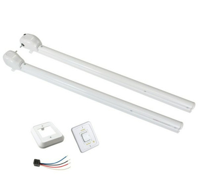Solera 3000XL Series RV Awning Arms & Hardware Kit - 78" White #362241