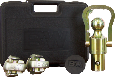 B&W Trailer Hitches OEM Ball and Safety Chain Kit for RAM Gooseneck Trailer Hitch Ball GNXA2062