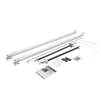 Solera 1000 Series Universal RV Awning Arms & Hardware Kit - 68"-81" Standard, White #434718