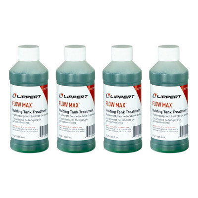 Lippert Flow Max Holding Tank Treatment - 8 oz. Bottles, 4-pack