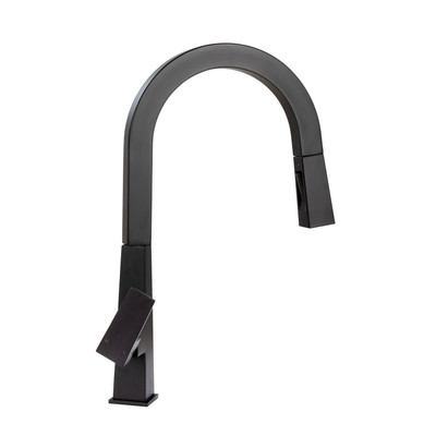 Lippert Flow Max Pull-Down Kitchen Faucet - Black Matte