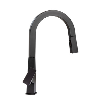 Lippert Flow Max Pull-Down Kitchen Faucet - Black Matte