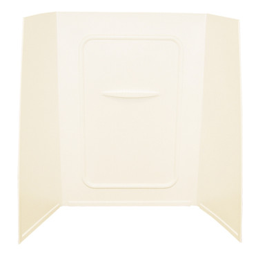 Lippert Bathtub Wall Surround - 24" x 36" x 59", Parchment #PPF243659SPK