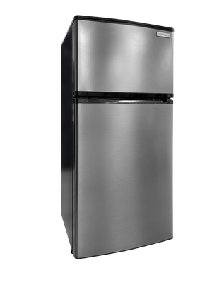 Everchill 4.5 Cubic Foot 12 Volt Left Hand Hinge Stainless Steel Refrigerator #WD-127FDC/LHH