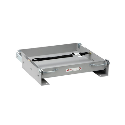 LIPPERT Kwikee Sliding RV Battery Tray - 15-3/8" with Strap Assembly
