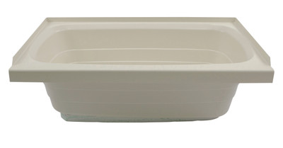 Lippert Bathtub with Right Drain - 24" x 36", Parchment #P2436RHSPK