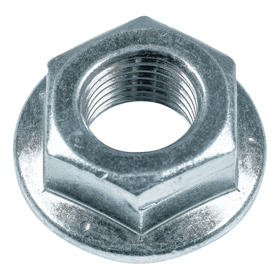 Lippert Hex Flange Nut for Axle Shoulder Bolt - 7/16"-20 Thread End 122103
