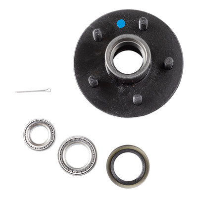 Lippert Idler Hub, 5 on 4.5" - 3,500 lbs. (with Bearing Cone Kit) 814208