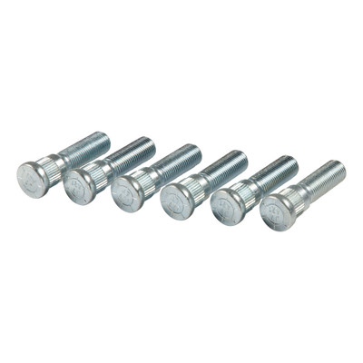 Lippert Wheel Lug Stud - 1/2"-20 x 2", Zinc (6-Pack) 2023134013