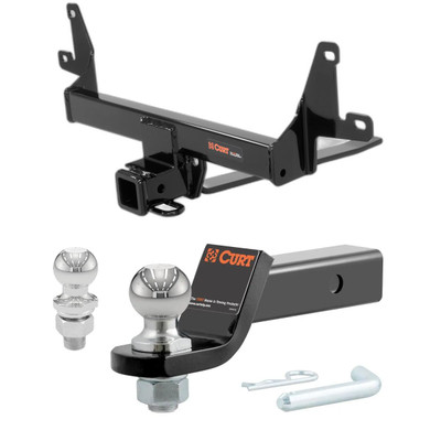 2013-2015 BMW X1 With Panoramic Sunroof Only CURT Class 3 Trailer Hitch, 2" Receiver + 2" Ball + 1-7/8" Ball Kit