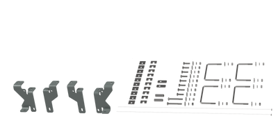 B&W Trailer Hitches Custom Installation Brackets For Universal Mounting Rails For Some RAM Trucks Fifth Wheel Trailer Hitch Bracket BQVLRVR2600