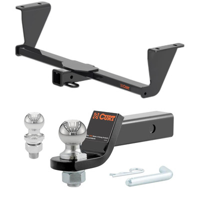 2024-2025 Chevrolet Equinox EV All CURT Class 3 Trailer Hitch, 2" Receiver + 2" Ball + 1-7/8" Ball Kit