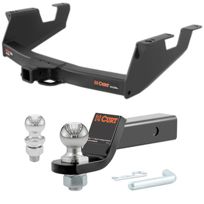 2011-2012 Chevrolet Silverado 3500 HD 8' Bed, Box Delete Xtra Duty CURT Class 5 Hitch, 2"