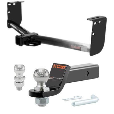 2007-2021 Toyota Tundra Excluding factory receiver CURT Class 3 Trailer Hitch, 2" Receiver + 2" Ball + 1-7/8" Ball Kit