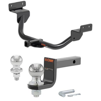 2011-2017 Nissan Juke SV, AWD Class 1 Trailer Hitch, 1-1/4" Receiver + 2" Ball + 1-7/8" Ball Kit