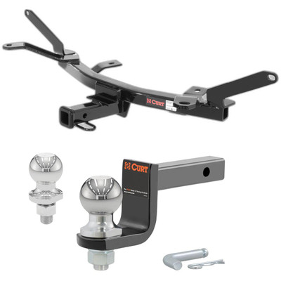 2006-2009 Mercury Milan All Class 1 Hitch, 1-1/4" Receiver + 2" Ball + 1-7/8" Ball Kit