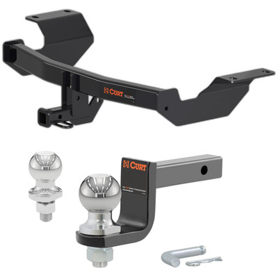2017-2025 Honda CR-V All Class 2 Trailer Hitch, 1-1/4" Receiver + 2" Ball + 1-7/8" Ball Kit