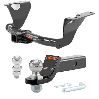 2010-2013 Subaru Outback All CURT Class 3 Hitch, 2" Receiver + 2" Ball + 1-7/8" Ball Kit
