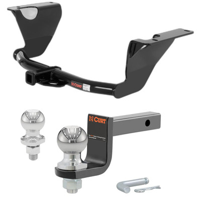 2010-2013 Subaru Outback All Class 2 Trailer Hitch, 1-1/4" Receiver + 2" Ball + 1-7/8" Ball Kit