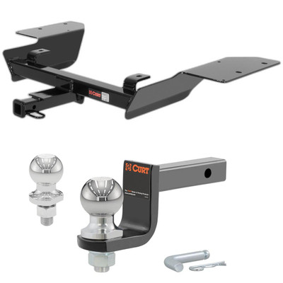 2000-2013 Chevrolet Impala All Class 2 Trailer Hitch, 1-1/4" Receiver + 2" Ball + 1-7/8" Ball Kit