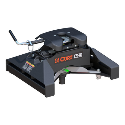 CURT 20K, Q20 5th Wheel Hitch, Select Nissan Titan XD, 8' Bed Puck System