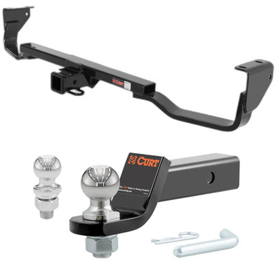 2007-2009 Hyundai Santa Fe All CURT Class 3 Trailer Hitch, 2" Receiver + 2" Ball + 1-7/8" Ball Kit
