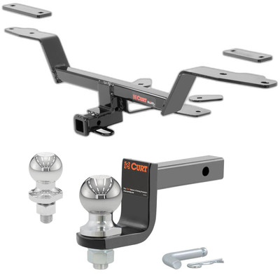 2018-2023 Audi A5 Quattro Coupe Class 1 Hitch, 1-1/4" Receiver + 2" Ball + 1-7/8" Ball Kit