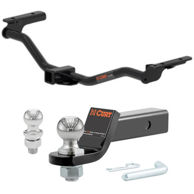 2013-2019 Ford Police Interceptor Utility All CURT Class 3 Hitch, 2" Receiver + 2" Ball + 1-7/8" Ball Kit