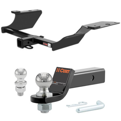 1997-2001 Honda CR-V All CURT Class 3 Trailer Hitch, 2" Receiver + 2" Ball + 1-7/8" Ball Kit