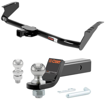 2004-2020 Toyota Sienna All CURT Class 3 Trailer Hitch, 2" Receiver + 2" Ball + 1-7/8" Ball Kit