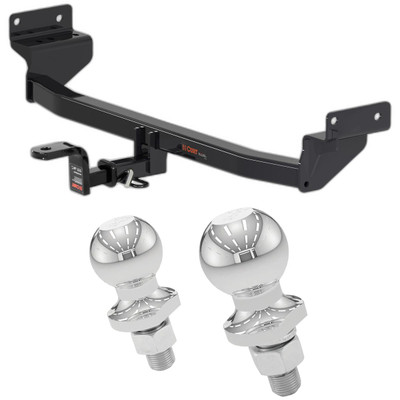 2017-2018 Kia Niro Excluding Plug-In Class 2 Trailer Hitch, 1-1/4" Ball Mount