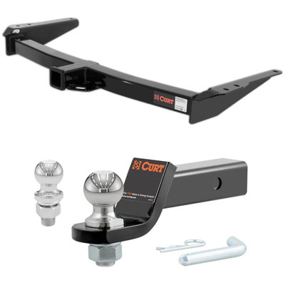 1991-1997 Toyota Land Cruiser All CURT Class 3 Trailer Hitch, 2" Receiver + 2" Ball + 1-7/8" Ball Kit