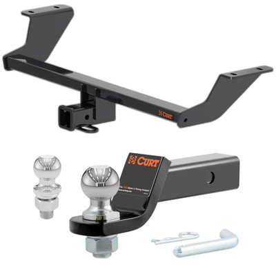 2024-2025 Chevrolet Blazer EV All CURT Class 3 Trailer Hitch, 2" Receiver + 2" Ball + 1-7/8" Ball Kit