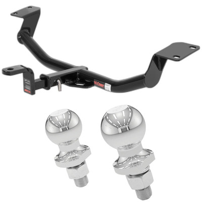2003-2008 Toyota Matrix XR or XRS (No fascia trimming required) Class 2 Trailer Hitch, 1-1/4" Ball Mount