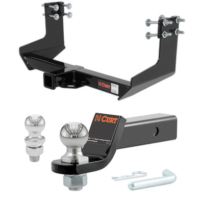 2007-2010 Dodge Sprinter 3500 144 In. Wheel Base with Step Bumper CURT Class 3 Hitch, 2"